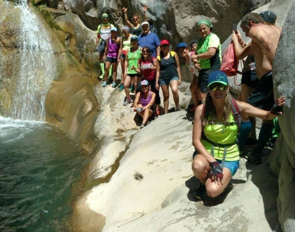 La cascada de Astica, uno de los atractivos de Valle Fértil.