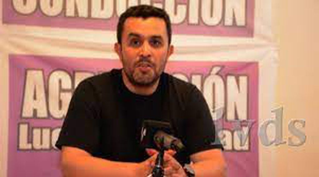 Jose Avellaneda, referente de la Agrupación Lucha y Dignidad