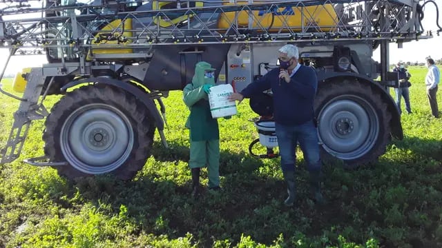 Jornada demostrativa sobre buenas prácticas agrícolas y fitosanitarios