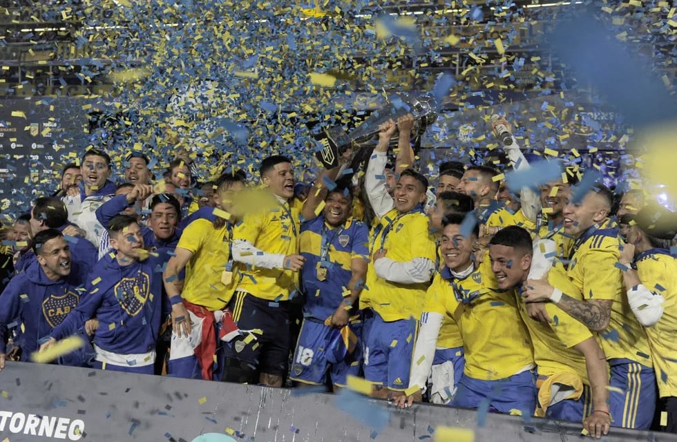 Boca salió campeón de la Liga Profesional.