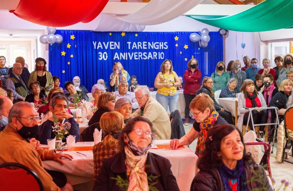 Se realizó una cena aniversario por los 30 años del hogar de día.