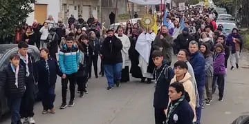 El Corpus Christi recorrió Punta Alta y reavivó la Fe