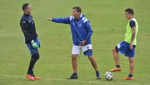 Mauricio Caranta, Frank Kudelka y Nazareno Solis. (Foto: Raimundo Viñuelas)