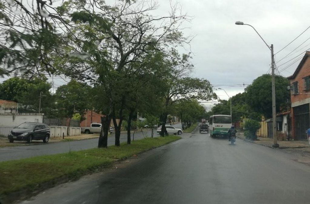 Avenida en Asunción, Paraguay (Web).