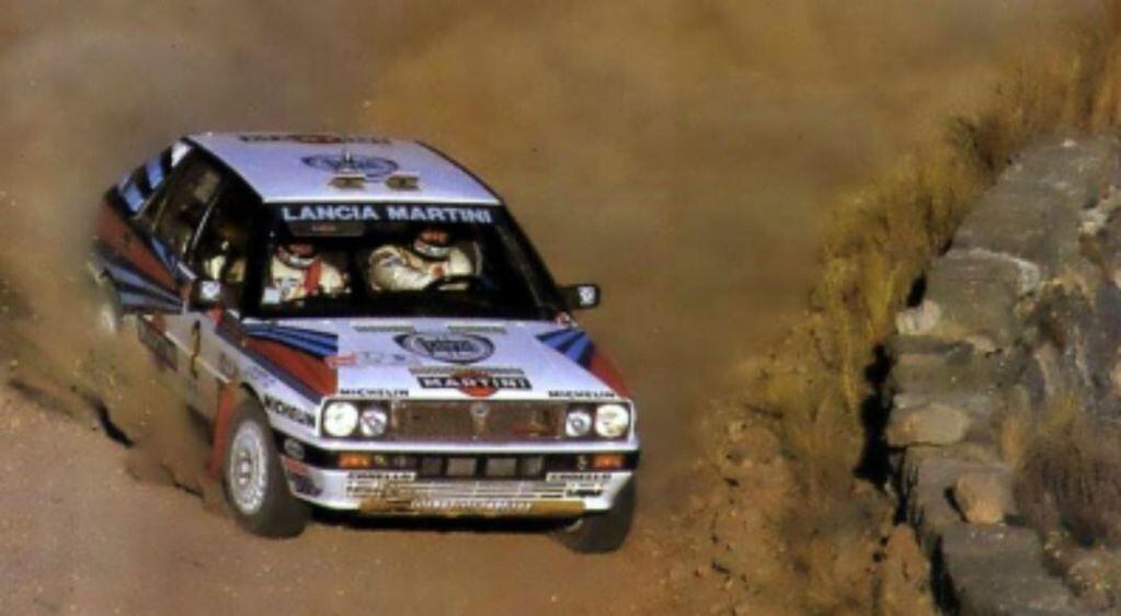 Jorge Recalde, en el Rally de Argentina 1988, que ganó junto a Jorge Del Buono. En 50 años del WRC, el único piloto de América del Sur que logró vencer en un evento mundialista en forma absoluta.