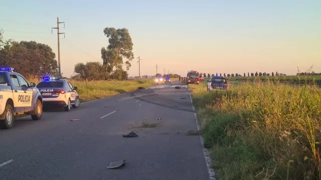 Accidente fatal entre Villa Concepción del Tío y Balnearia ruta 3