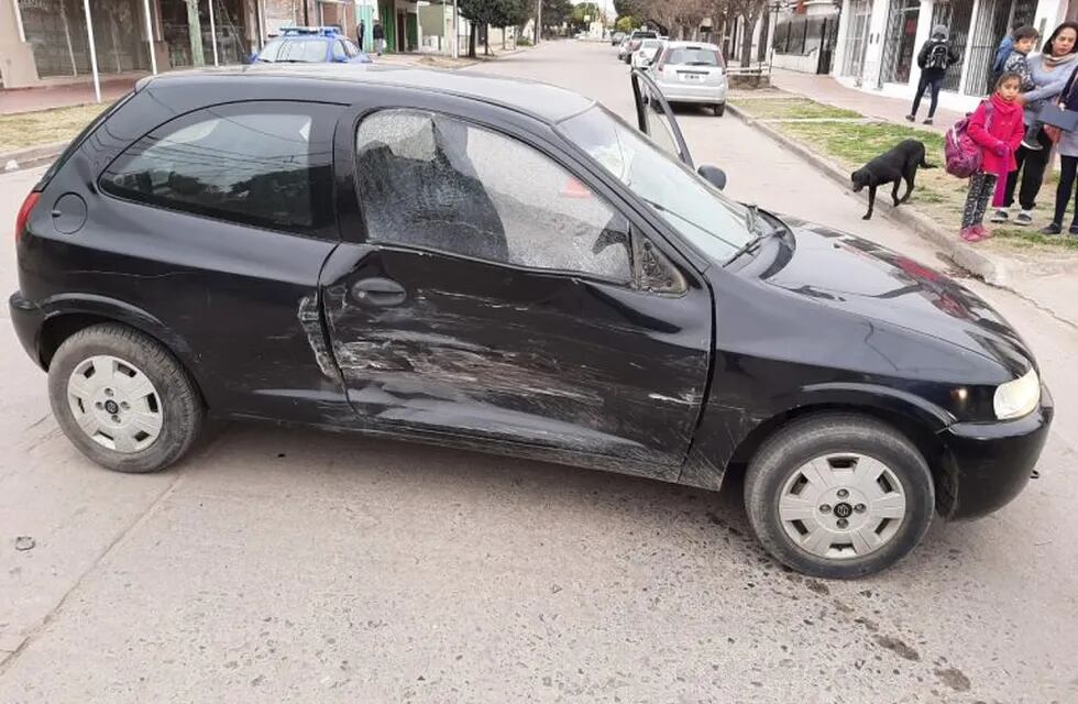 Accidente menor en Jesús María (Gentileza Policía)