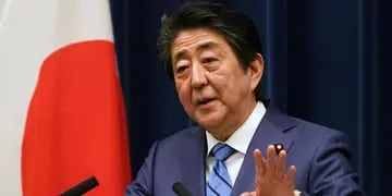 Optimista. El primer ministro japonés Shinzo Abe confía en que los Juegos de Tokio se realicen en la fecha prevista. (AP)