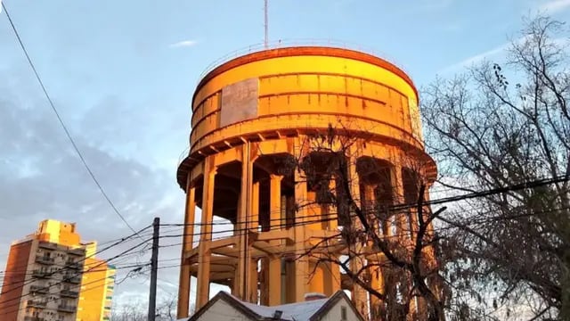 Estación de bombeo de agua en Rosario
