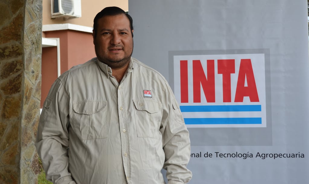 Claudio Ortiz, especialista del INTA Yuto.