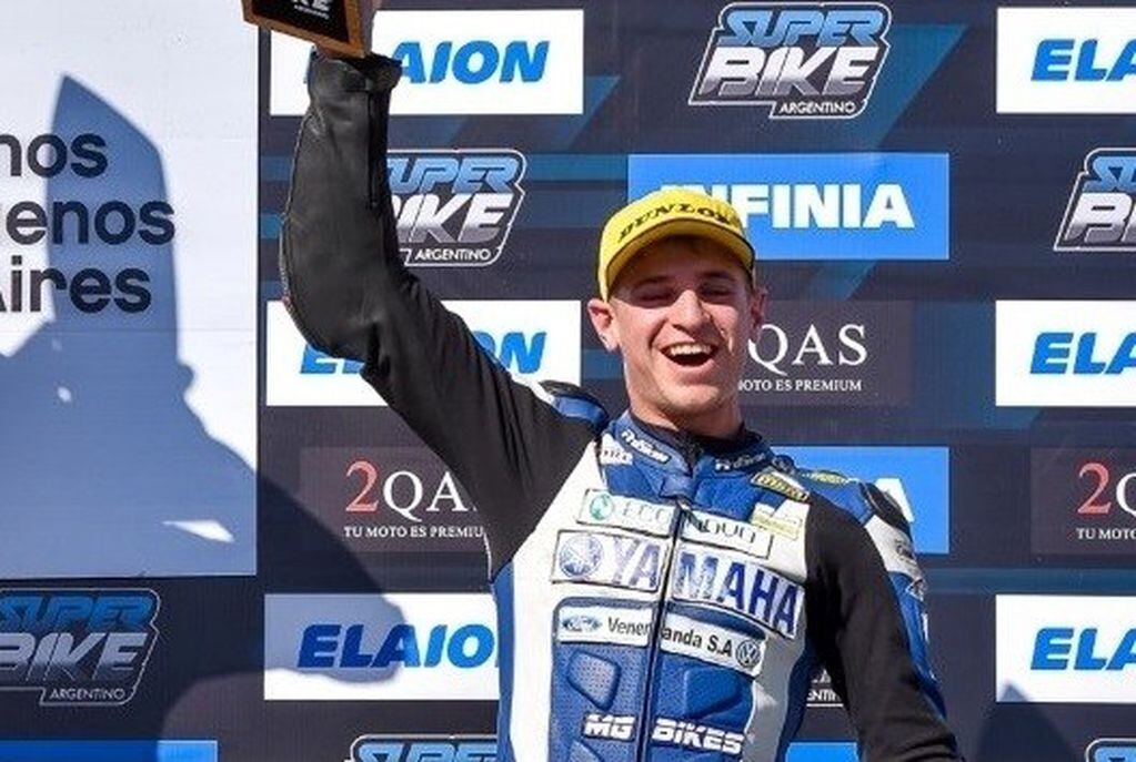 Emiliano Lancioni, de Oliva. El referente de la Yamaha R3 Cup tratará de quedar en el podio absoluto del GP3 de las Américas.