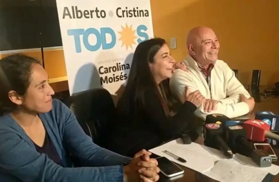 La lista Con Todos, en conferencia de prensa, en Jujuy