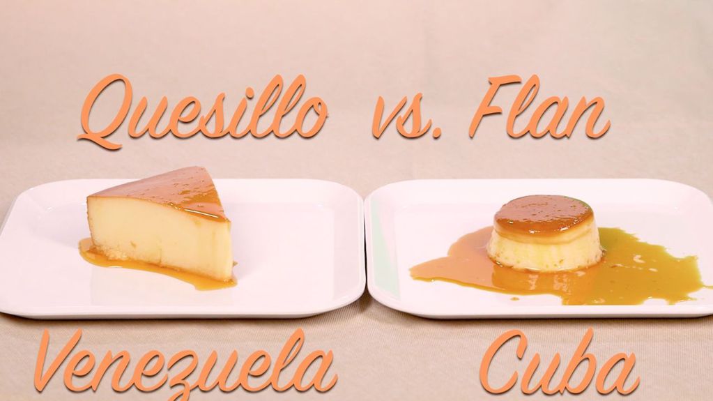 Diferencias entre el Flan (que también es consumido en Cuba) y el Quesillo.