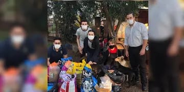 Posadas: alumnos entregaron donaciones a un refugio de animales