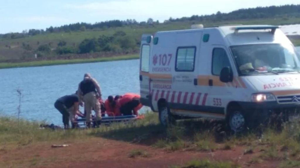 Falleció el joven rescatado del río Paraná en Posadas.