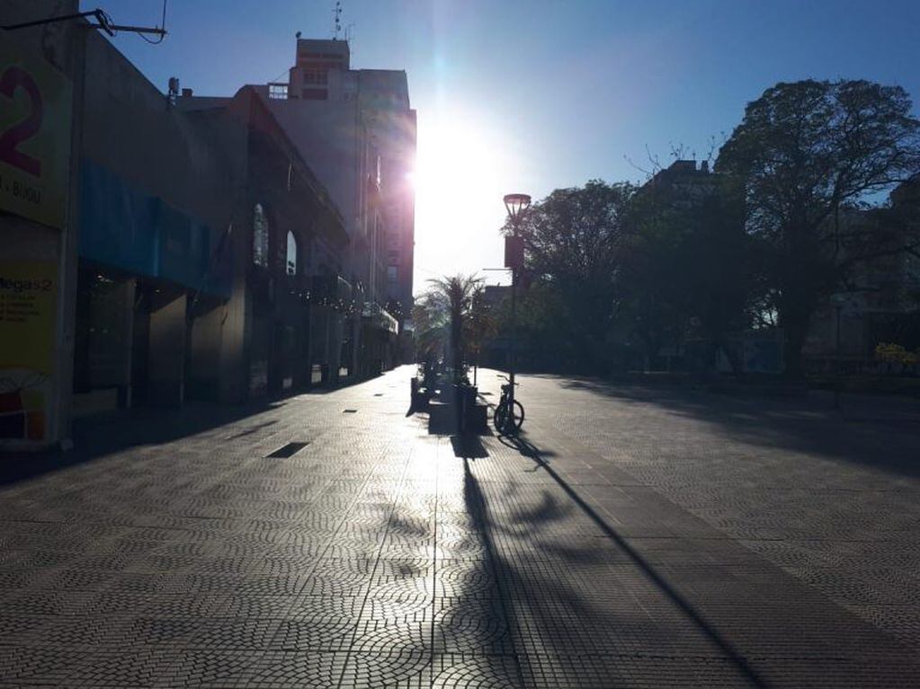 Calor de domingo en Corrientes