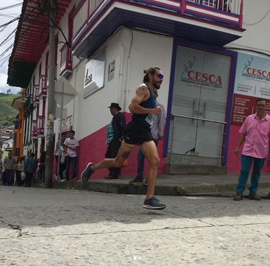 El maratonista Jaime Alejandro pateó a un perro y fue repudiado (Foto: Instagram)