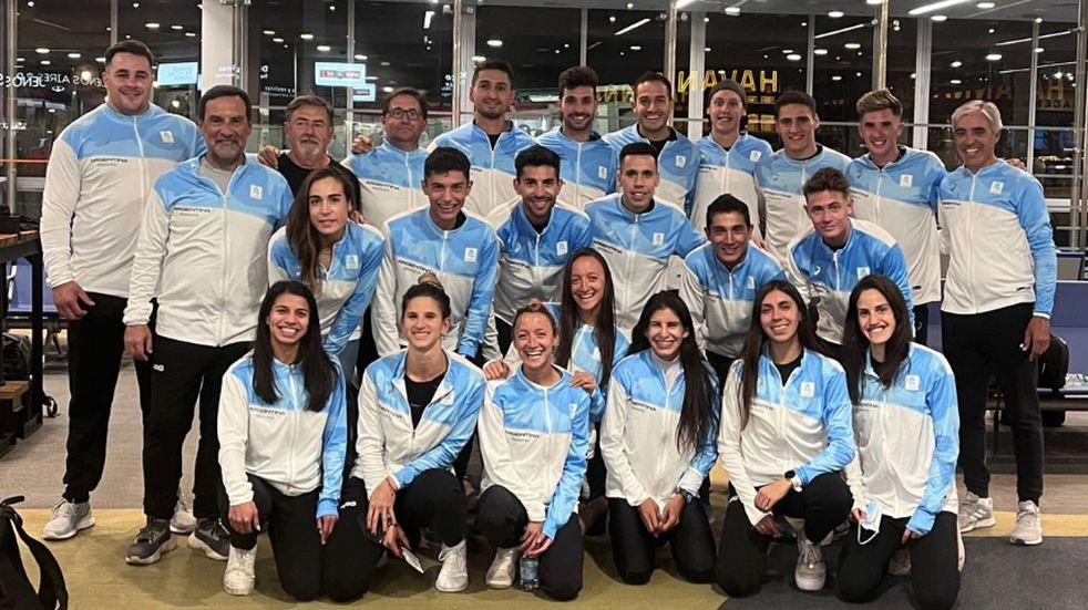 Delegación Argentina en los Juegos Iberoamericanos, Alicante, España.