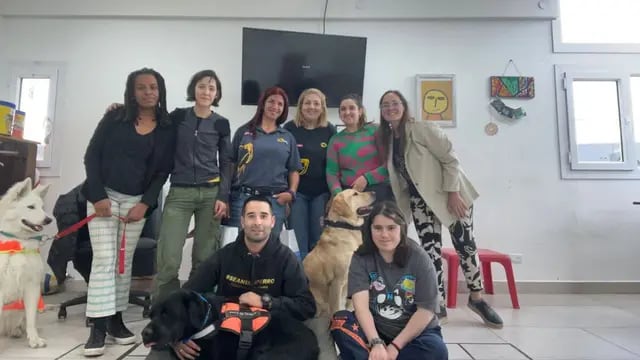 Terapia Asistida con Perros de la Municipalidad de Ushuaia
