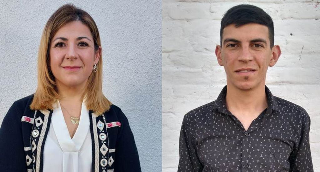 Mariana Laura Pérsico y Lucas Mansilla forman parte de la alianza Vamos Mendocinos.