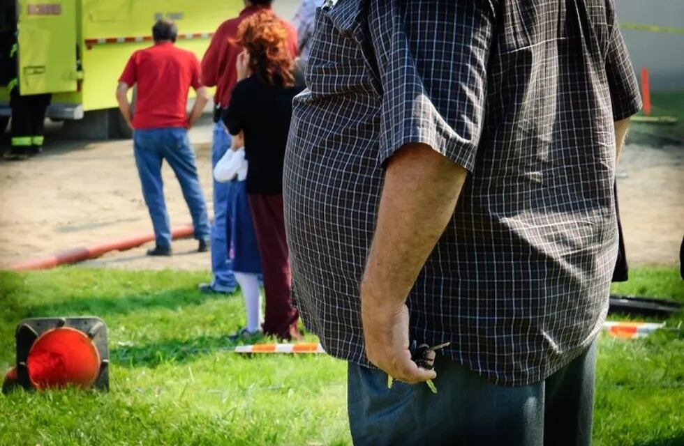 13/03/2019 Hombre con obesidad. Sobrepeso. Barriga ESPAÑA EUROPA MADRID SALUD IMEO