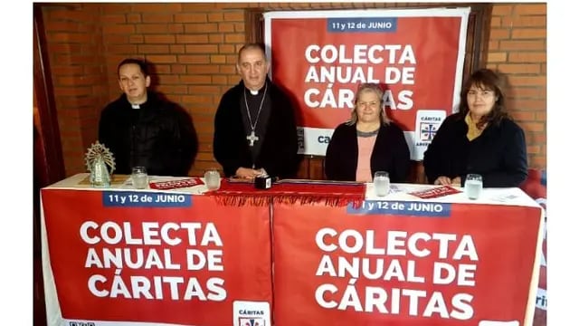 Lanzaron la colecta anual de Cáritas en Puerto Iguazú