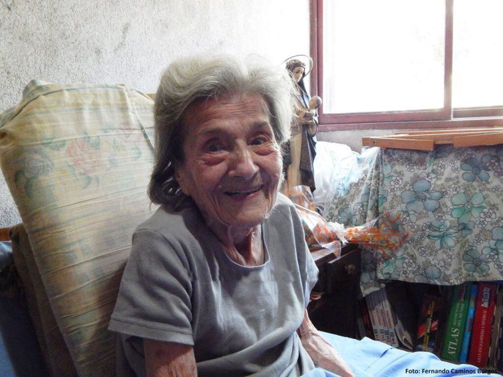 Ñata cumplió sus 100 años y lo festejó junto a sus seres queridos