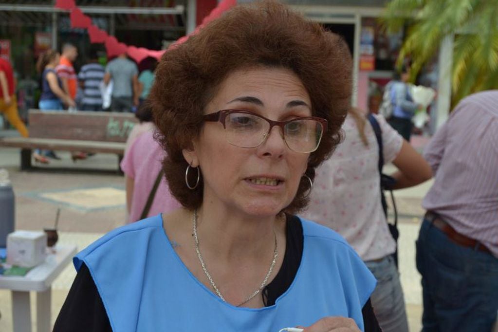 Mirta Cabaña, referente de la Asesoria de Salud Integral de Nación.