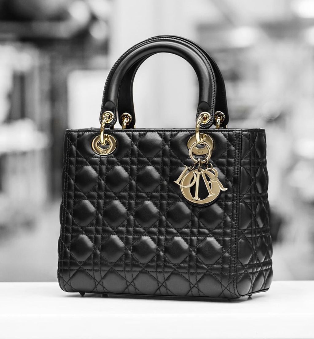 El bolso Lady Dior lucido por Luciana Salazar.