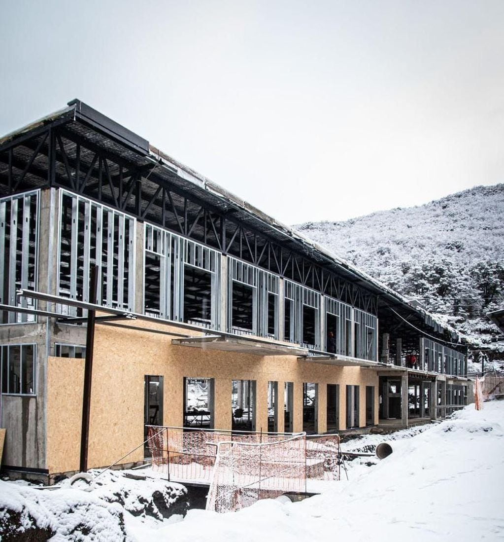 A buen ritmo avanza la obra de la Residencia para Adultos Mayores de Ushuaia