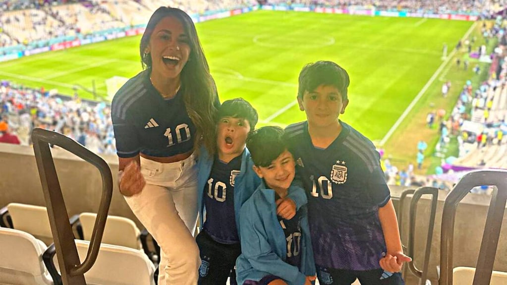 La familia de Lionel Messi desborda de felicidad.
