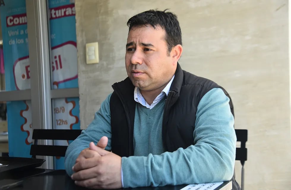 Sebastian Argañaraz complice de Luzi y ahora intendente de un pueblo  Foto: (Pedro Castillo / La Voz)