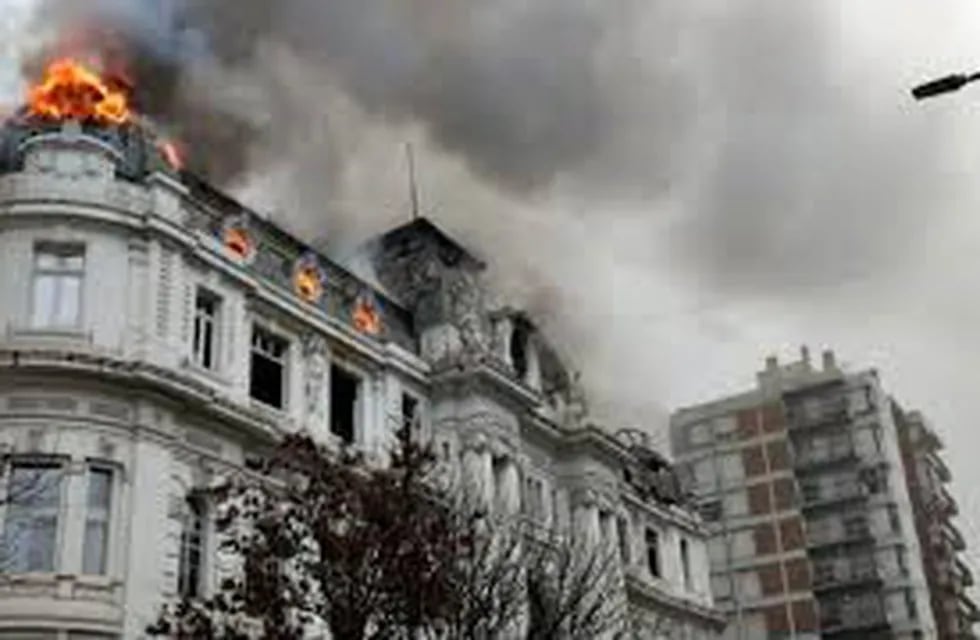 Incendio Banco Nación