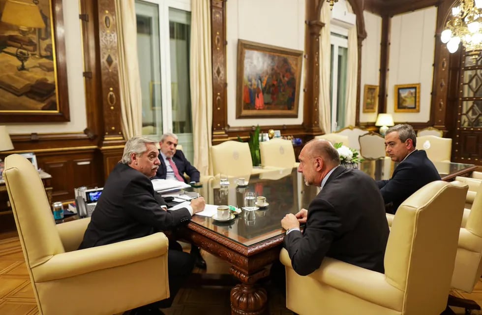 Los funcionarios se reunieron en mayo en la Casa Rosada.