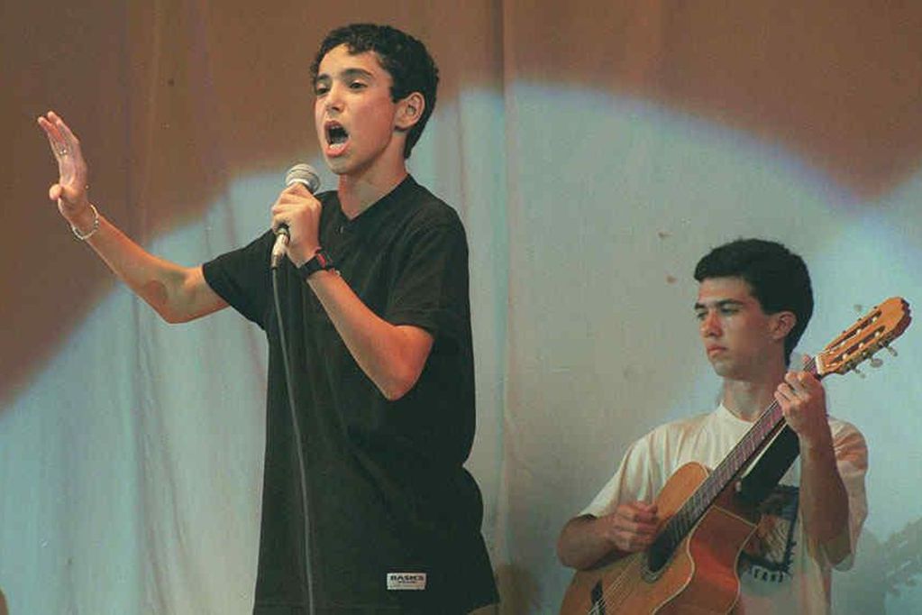 Abel Pintos, durante su debut coscoíno. (La Voz/ Archivo)