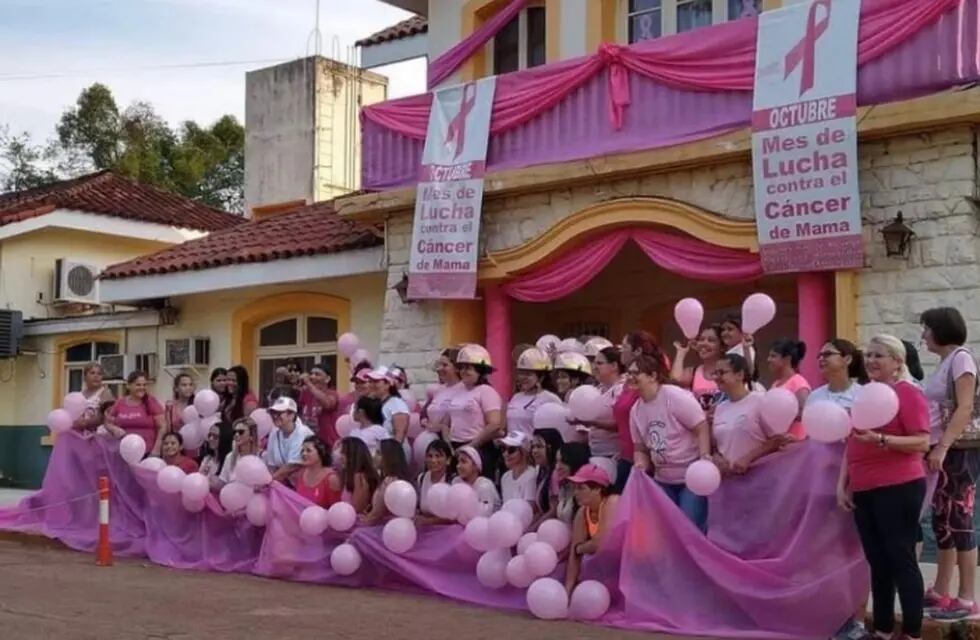 Realizarán charlas en el marco del mes de lucha contra el cáncer de mama en Puerto Iguazú.