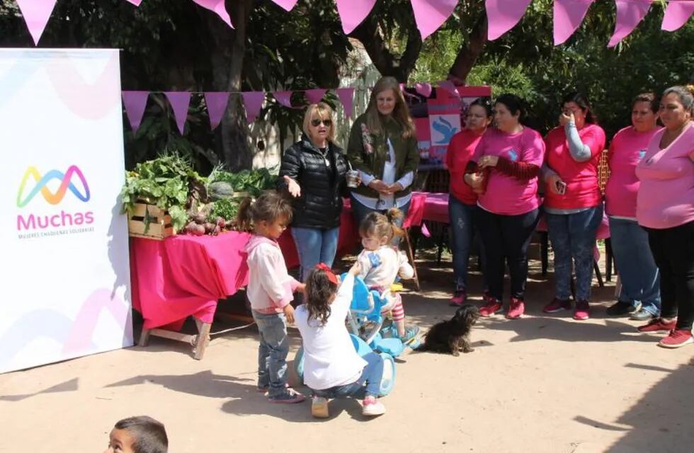 Mujeres Solidarias y Espacio Con Sentido donaron verduras para comedores