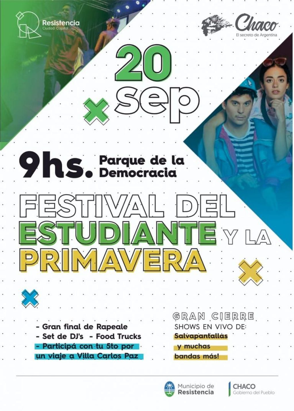 Dan a conocer actividades del Festival del Estudiante y la Primavera. (Web).