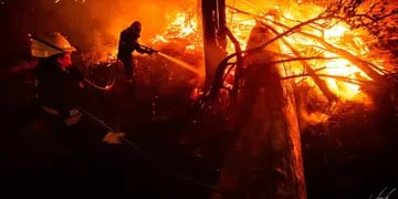 Incendios en la provincia de Salta.