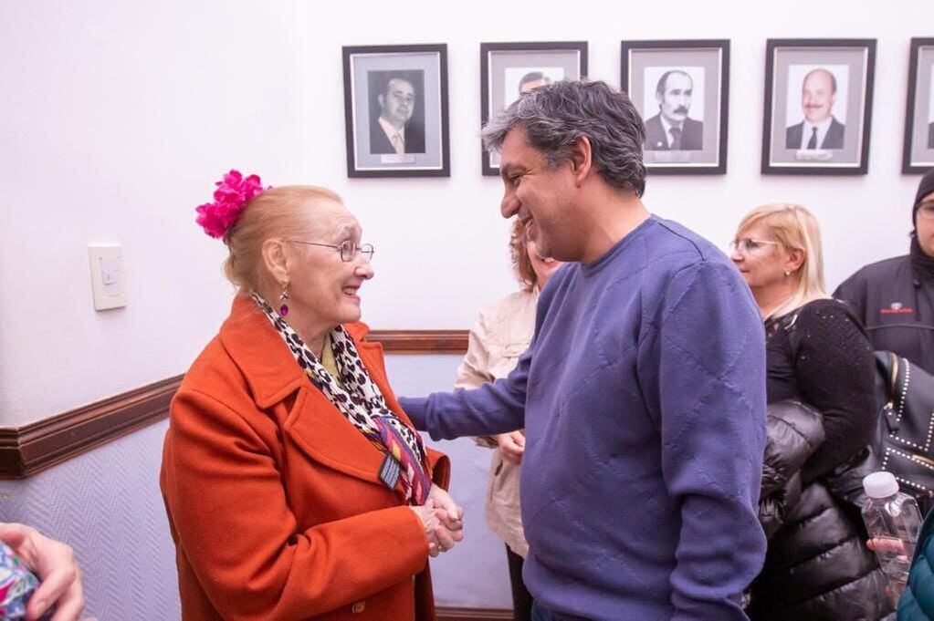 Familiares y amigos se reunieron para homenajear al puntaltense, quien supo desempeñarse como intendente de la ciudad de Ushuaia en un momento difícil de la historia argentina.