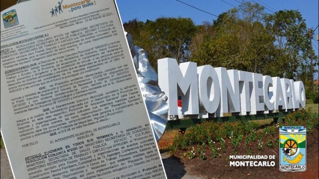 El municipio de Montecarlo se adhiere al protocolo de “Fiestas Seguras”.
