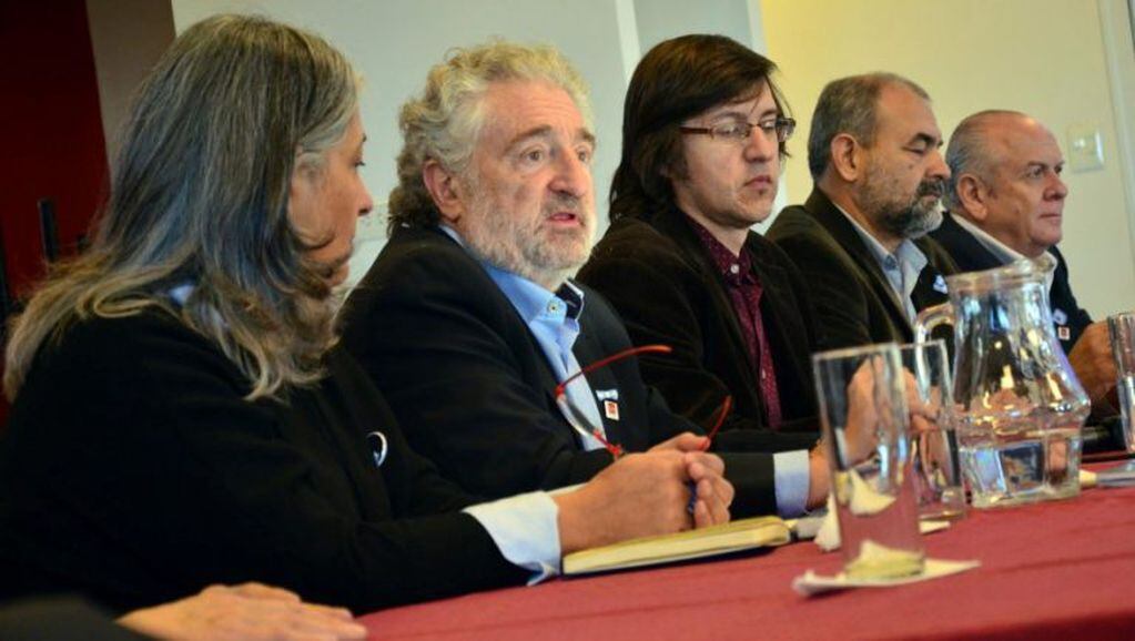 Juan Carlos Del Bello en la reunión de ''Compromiso'' (Foto: Marcelo Ochoa).