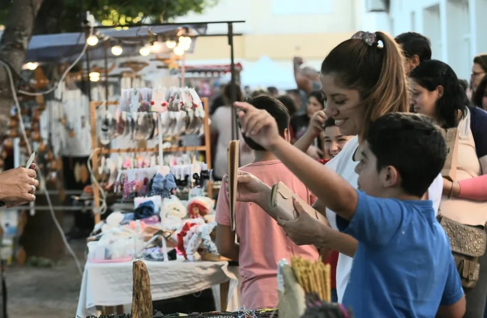 Festejo popular en el barrio San Martín