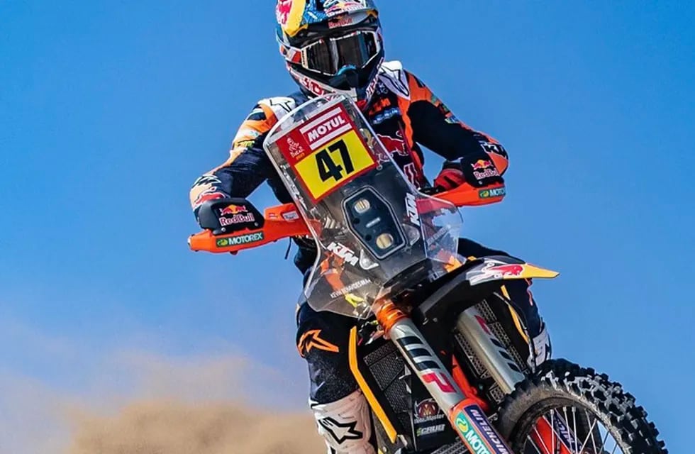 El salteño Kevin Benavides busca su segundo título en el rally Dakar.