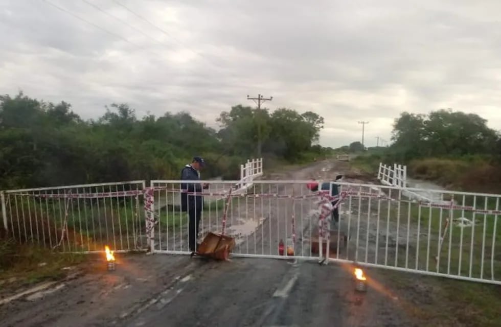 Peligro de desmoronamiento en un puente del interior de Corrientes