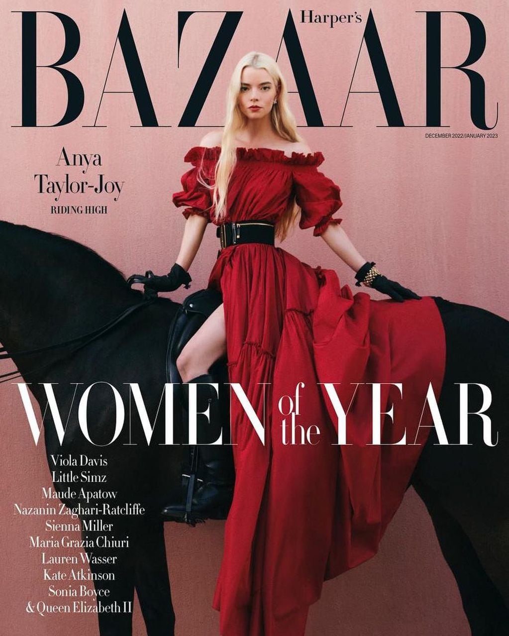 Anya Taylor Joy para la revista Harper´s Bazaar, Woman of the Year.