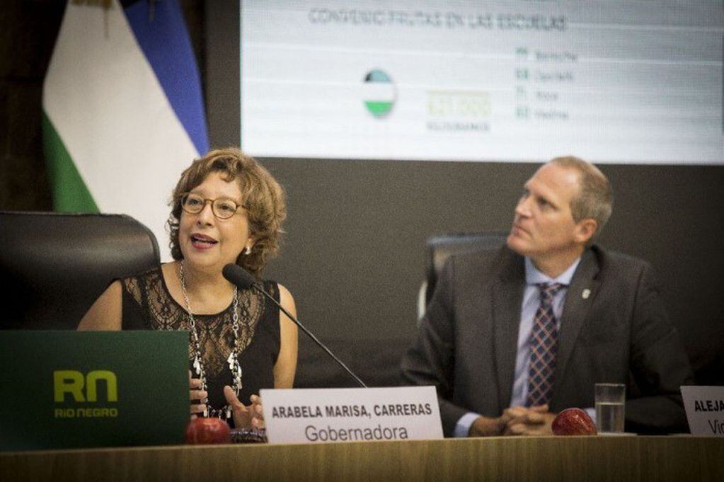 Arabela Carreras se comunicó a través del canal provincial y acompañó la decisión que tomó el presidente Alberto Fernández (web).