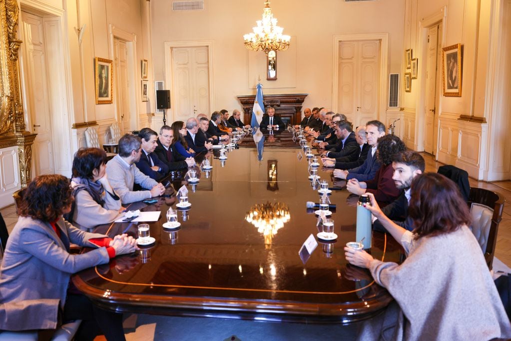 El Gobierno se reunió en la Casa Rosada tras el ataque a Cristina Kirchner.