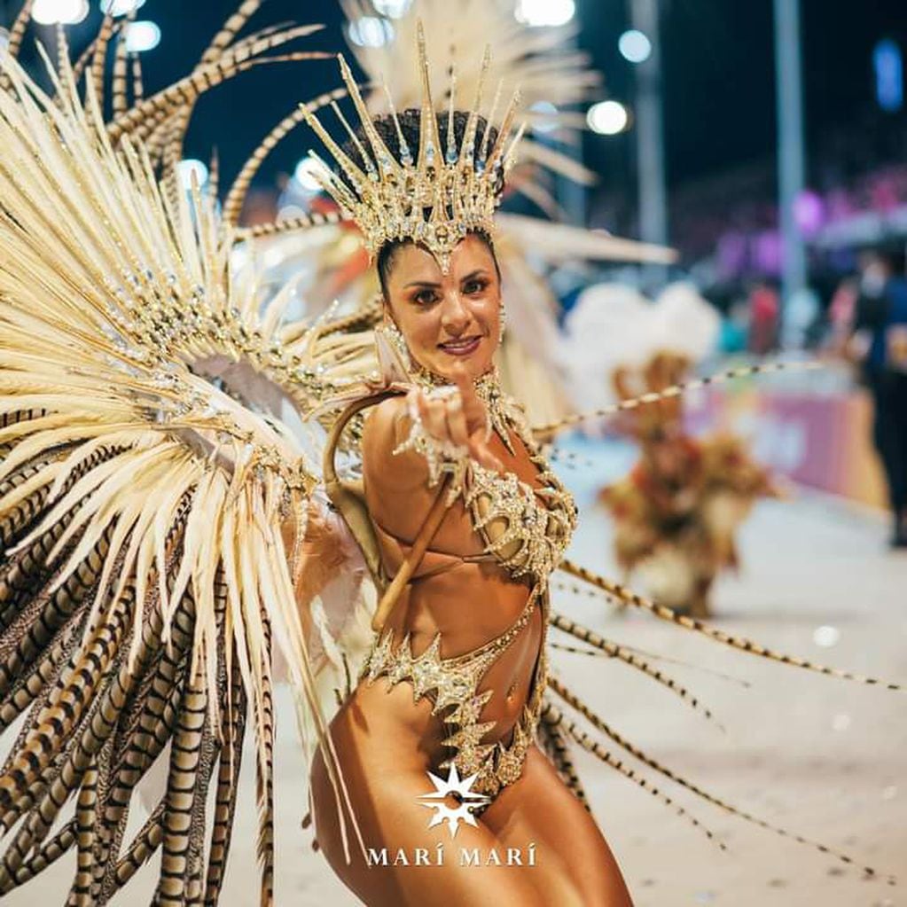 Itatí Guerra fue coronada como nueva Reina del Carnaval edición 2024