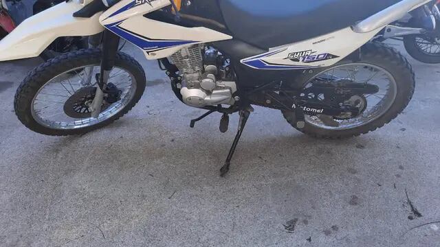 Motocicleta secuestrada en Arroyito